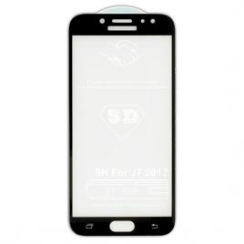 Folie protectie ecran din sticla securizata curbata galaxy j7 (2017) pentru tot ecranul 5d full glue, neagra