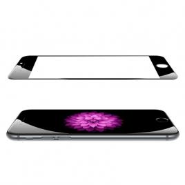 Folie protectie sticla securizata iphone 6/6s plus 3d curbata, negru