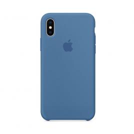 Husa apple iphone x mystyle din silicon,antisoc,oem, blue