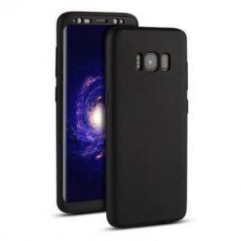 Husa fullbody mystyle pro black pentru samsung galaxy s8 acoperire completa 360 grade cu folie de protectie gratis