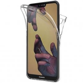 Husa fullbody mystyle ultra slim 360° huawei p20 pro, tpu transparent