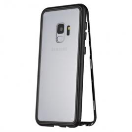 Husa de protectie magnetic case 360° pentru samsung galaxy s9 plus, neagra