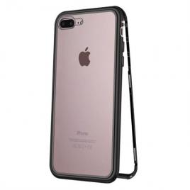 Husa de protectie magnetic case 360° pentru iphone 7 plus / 8 plus, neagra