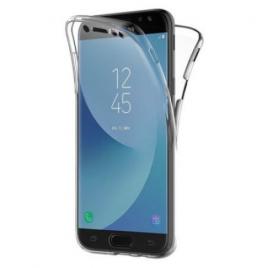 Husa din silicon transparent 360, ( fata+spate), pentru samsung galaxy j7 2017