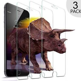 Set 3 folii protectie ecran sticla securizata telefon iphone 6 / 6s ultrasubtire