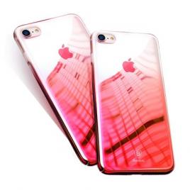 Carcasa apple iphone 6/6s, mystyle crystal pink cameleon gradient color changer