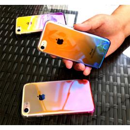 Carcasa apple iphone 7 plus, mystyle crystal pink cameleon gradient color changer