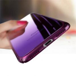 Carcasa apple iphone x, mystyle crystal pink cameleon gradient color changer
