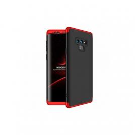 Husa 3 in 1 gkk iphone, rosu cu negru