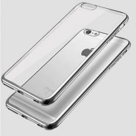 Husa apple iphone 7 plus, elegance luxury placata argintiu (electroplating silver)