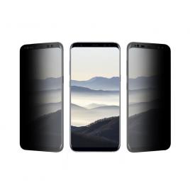 Set 2 folii de sticla samsung galaxy s9 plus, privacy glass mystyle, folie securizata duritate 10h