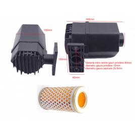 Filtru de aspirare aer pentru compresor in linie doua pistoane de 90mm nr.952