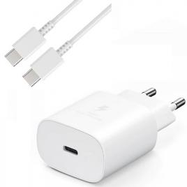 Incarcator 25w pentru samsung m31s m32 ta800ewe-dw767jwe type c 1.8m, super