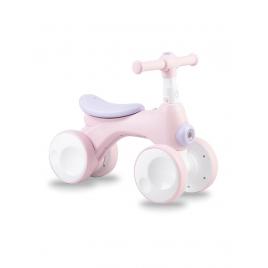 Bicicleta cu lumini, sunet si difuzor de balonase momi tobis - pink