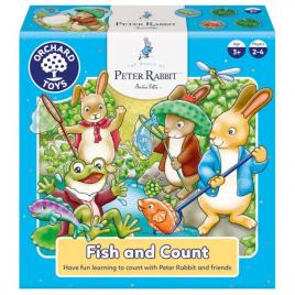 Joc educativ - pescuieste si numara cu peter rabbit