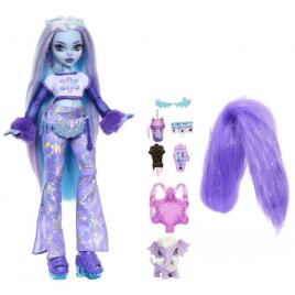 Papusa abbey bominable si animalut tundra monster high