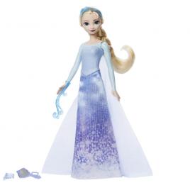 Papusa elsa disney frozen spin and reveal