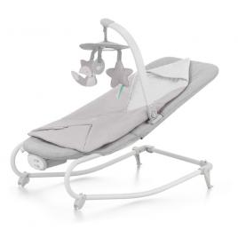 Sezlong bebelusi 3 in 1 kinderkraft felio 2 stone grey