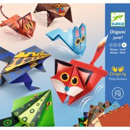 Joc creativ origami animale saltarete, djeco