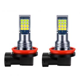 Set 2 x becuri auto led h11, canbus, 120w/set, 12v, 3800/6000k