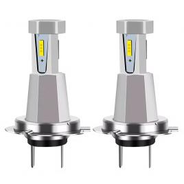 Set 2 x becuri auto led h7, canbus, 120w/set