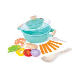 Set de gatit alimente la aburi pentru copii 16 piese