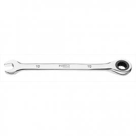 Cheie combinata cu clichet 10 mm neo tools 09-064