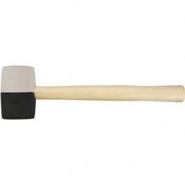 Ciocan de cauciuc negru/alb 680g topex 02a355