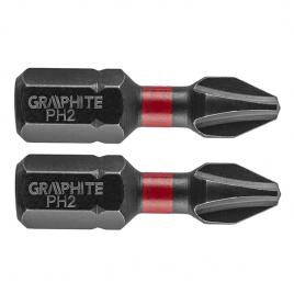 Set biti de impact ph2x25mm 1/4