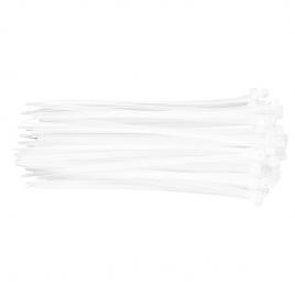 Set cleme conexiune/coliere 4.8x200 mm albe 75buc. neo tools 01-607