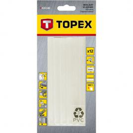 Batoane pvc/pe 8 x 100 mm, 12 buc. topex 42e180