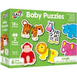 Mini puzzle - animale din jungla