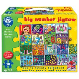 Puzzle - invata numerele de la 1 la 20
