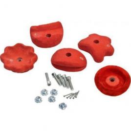 Set 5 pietre de catarat escalada mari, rosu, kbt