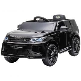 Masinuta electrica chipolino suv land rover discovery cu scaun din piele si roti eva black