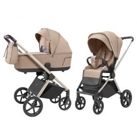 Carucior copii 2 in 1, reversibil, protectie uv spf 50, carrello ultra 2025 floral beige
