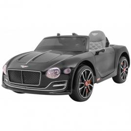 Masinuta electrica cu telecomanda bentley exp 12, roti eva, scaun tapitat, 107x59x44 cm, putere 24v - negru