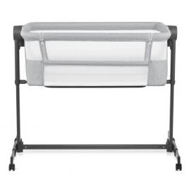 Patut co-sleeper kinderkraft neste up 2 gri deschis