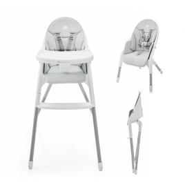 Scaun de masa transformabil kinderkraft dinnly grey