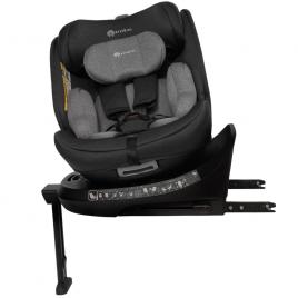 Scaun auto appekids, i-size, 40-150 cm, rear facing 360°, pro confort - grey
