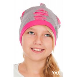 Caciulita pentru fetite tip fes - model fancy (marime disponibila: 5-6 ani)