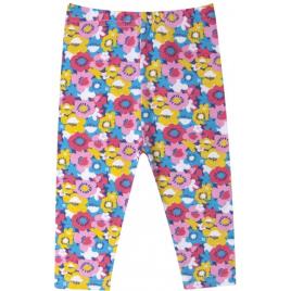 Colanti trei sferturi pentru fetite - floricele colorate (marime disponibila: