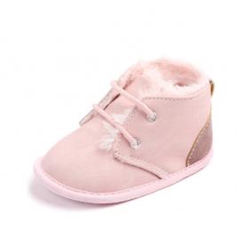 Ghetute imblanite pentru fetite - roz (marime disponibila: 3-6 luni (marimea 18