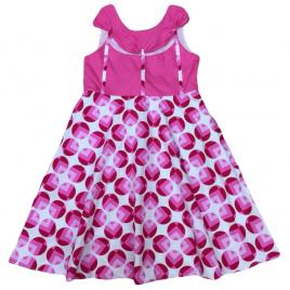 Rochie fete - pink dots (marime disponibila: 10 ani)
