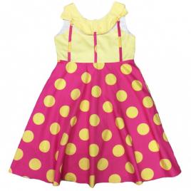 Rochie fete - yellow dots (marime disponibila: 16 ani)