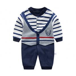 Salopeta bebe cu vestuta aplicata (marime disponibila: 12-18 luni (marimea 21