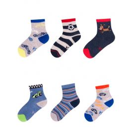Sosete pentru baietei - modele diverse (marime disponibila: 3-6 luni (marimea