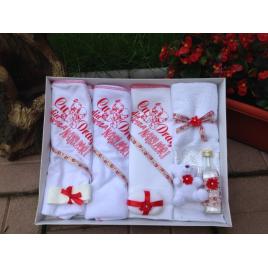 Trusou botez fetite - cu drag din partea nasilor (marime disponibila: one size)