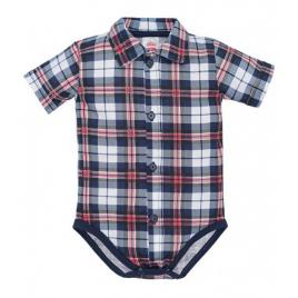Body camasuta pentru bebelusi - carouri (marime disponibila: 2 ani)