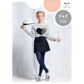 Dres microfibra 40 den cu stelute argintii (culoare: gri, marimi dresuri: 7-9